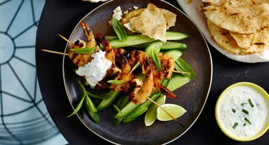 Spiced Prawn Skewers