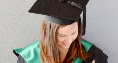 Mum suddenly famous when her breastfeeding graduation photo goes viral