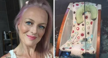 3-month-old baby’s face slashed when shower screen explodes