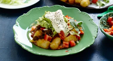 Taco Beef & Potato Gem Hash