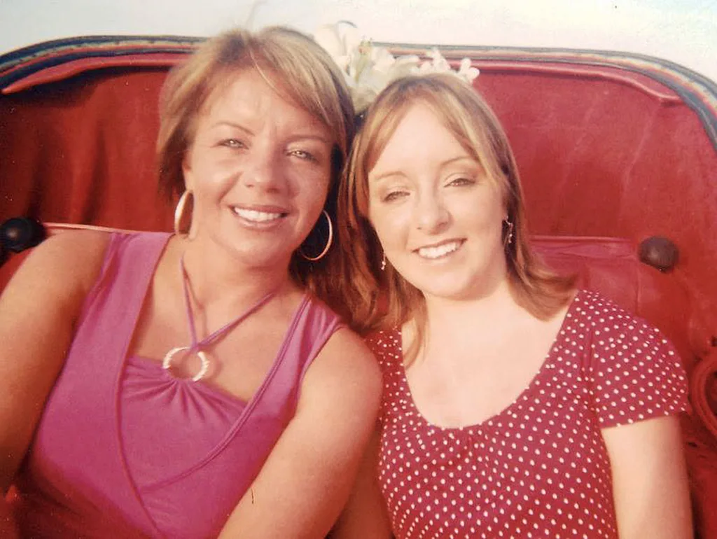 Mum Maria and her daughter, Sam.