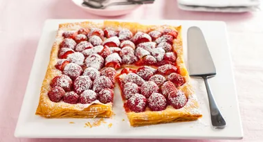 Strawberry Filo Tart