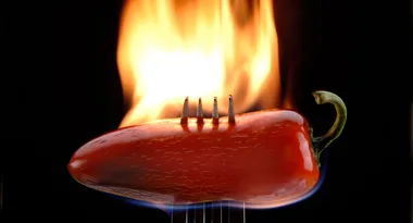 Man burns hole through his throat after eating world’s spiciest CHILLI at an eating contest