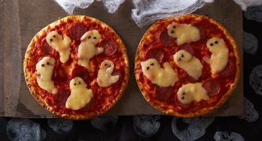 Spooky Pizzas