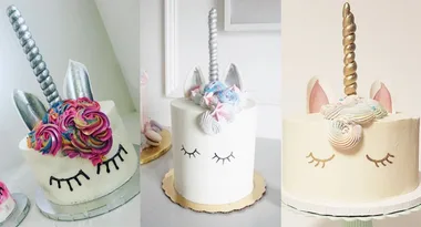 These Unicorn-inspired cakes are simply magical