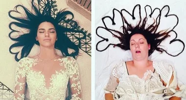 Cheeky mum-of-two pokes fun at celebrity snaps