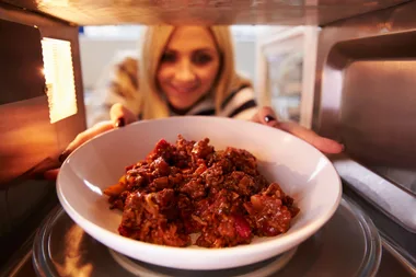 The truth about standing near your running microwave
