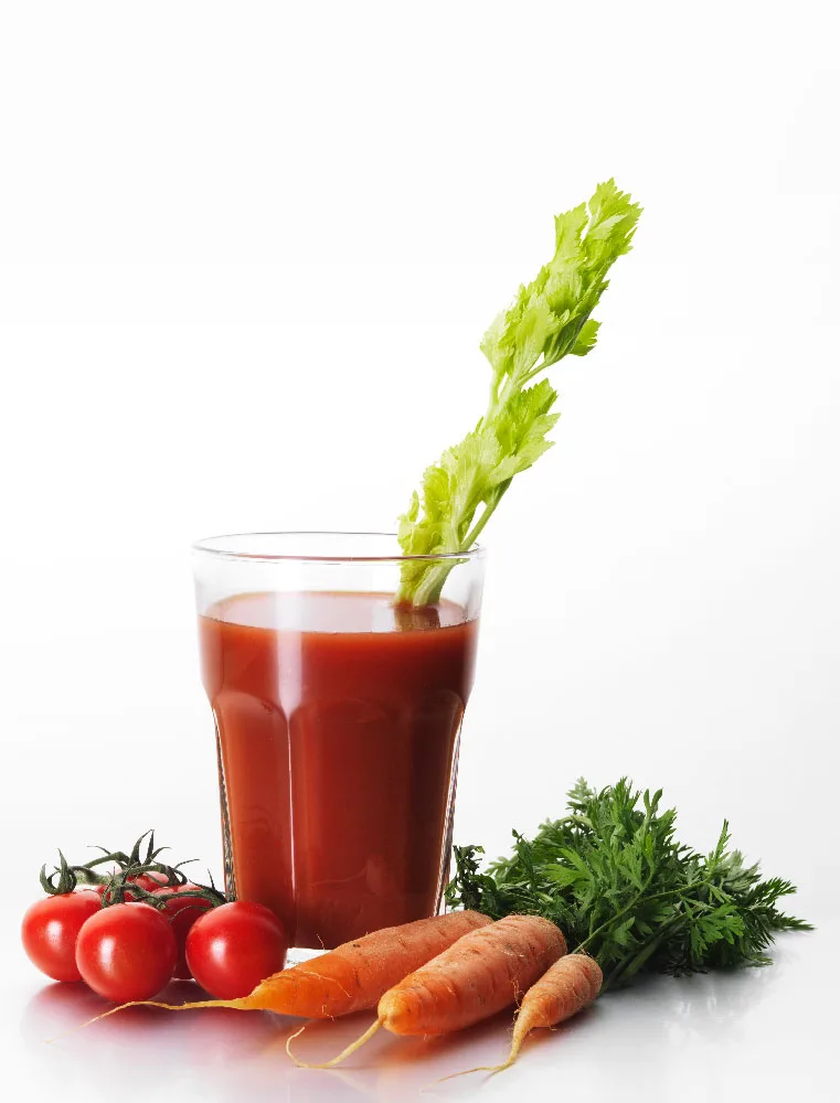 veggie juice is packed full of salt