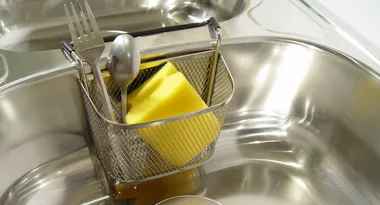 A ghost washed up my dishes!