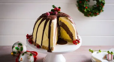 Banana Choc Ice Cream Bombe