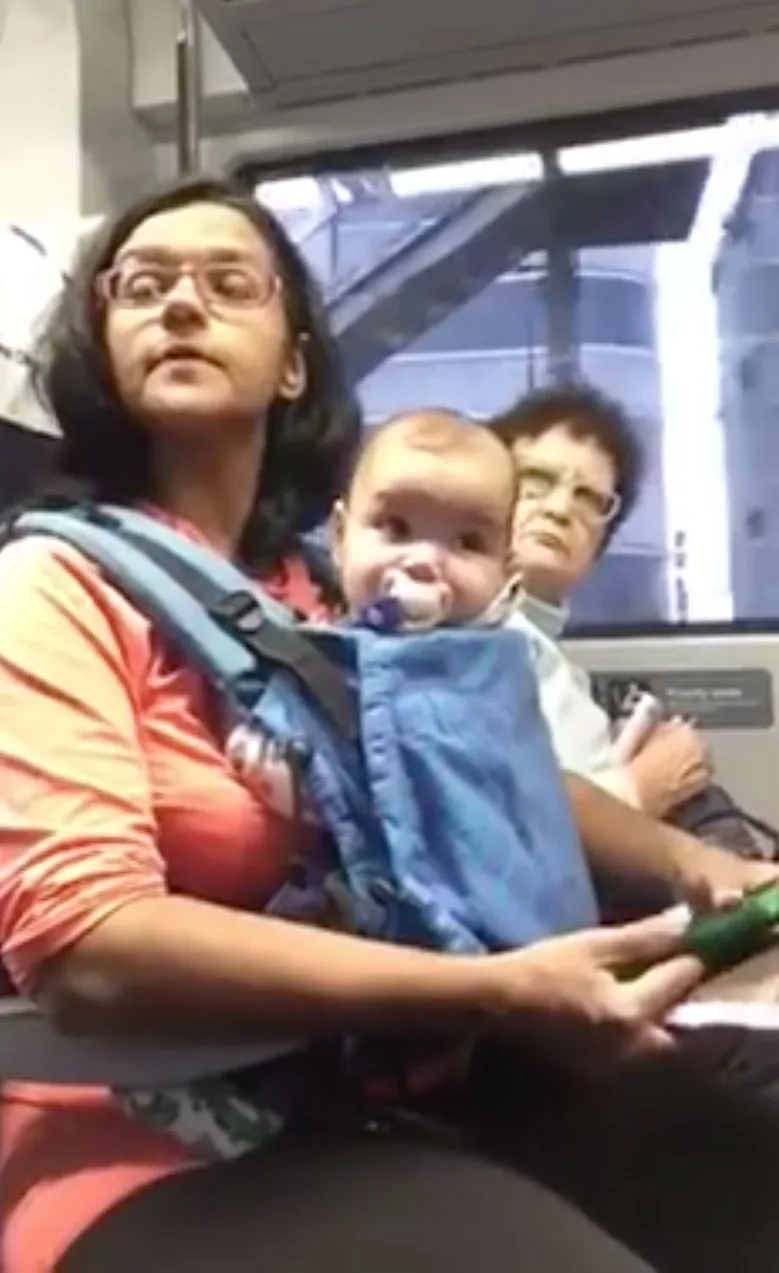 Other passengers chime in.