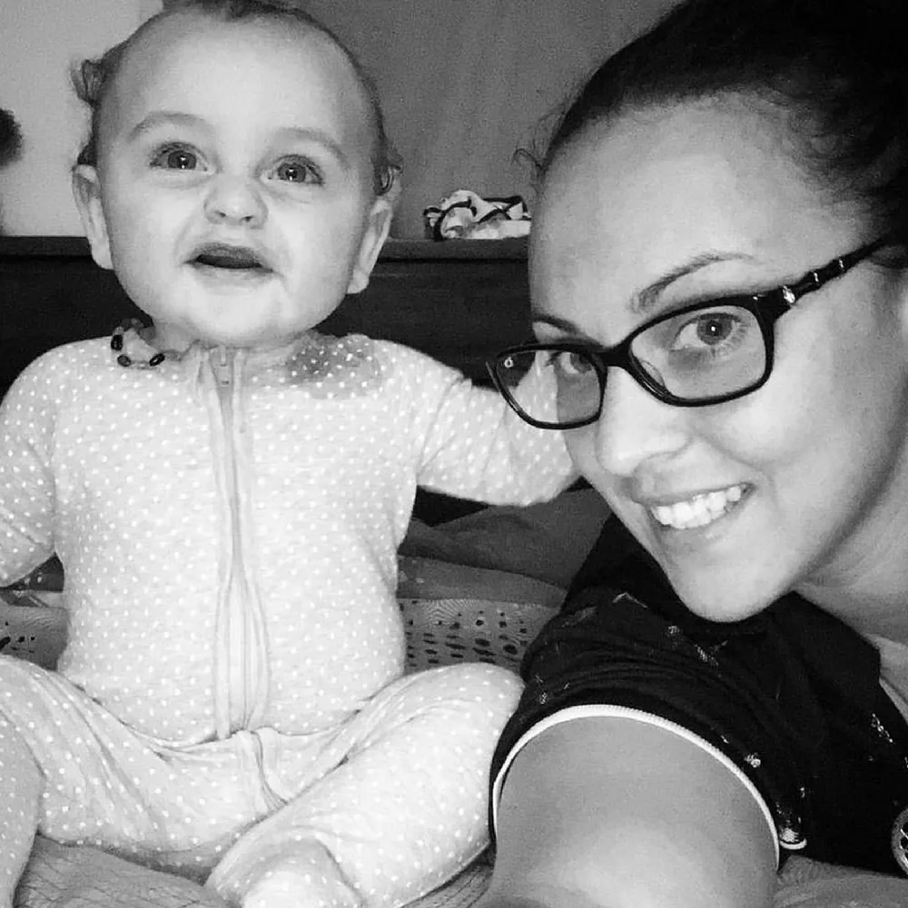 10-month-old Xavier and his mum Teleasha