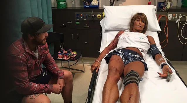 debbie in hospital