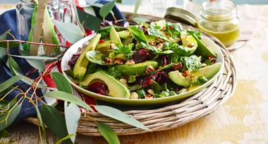 Avocado & Nut Salad