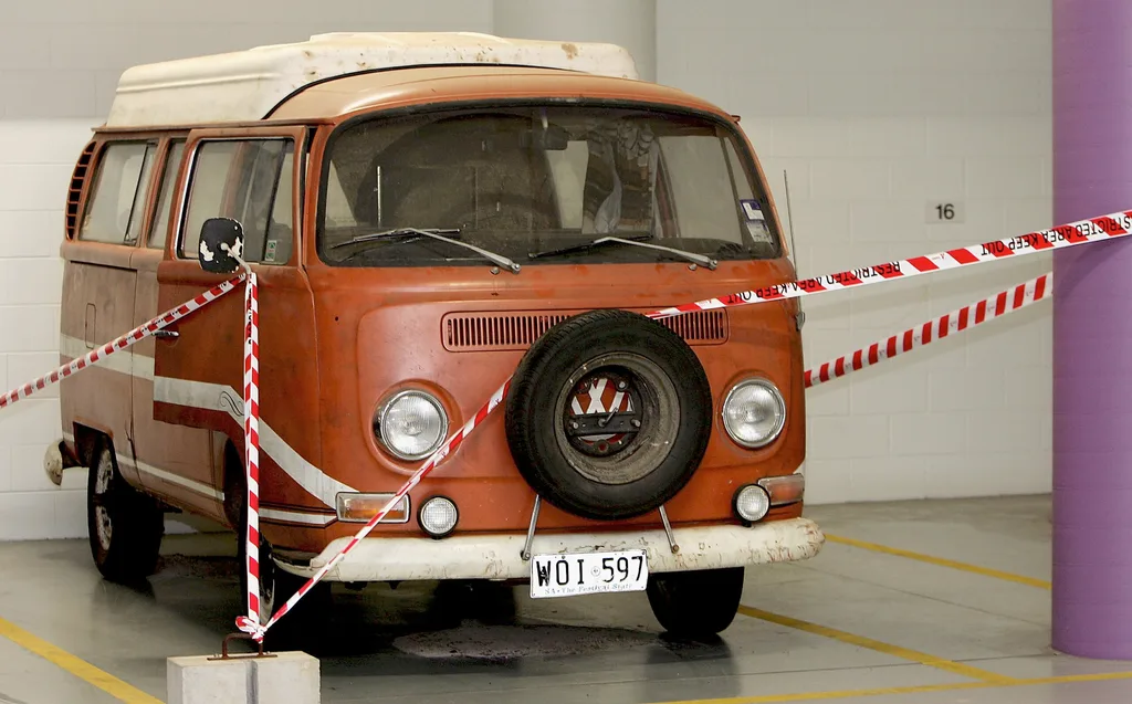 The kombi van impounded as evidence