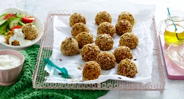 Nutty Brown Rice & Pumpkin Balls