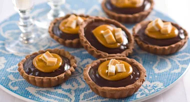 Chocolate Caramel Tarts
