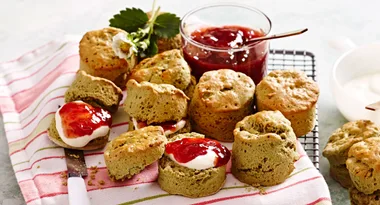 Matcha Flavoured Scones