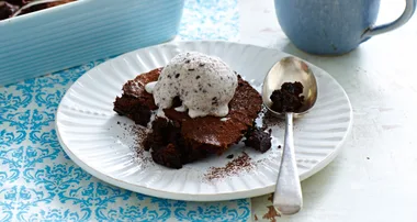 Hot Brownie Pudding