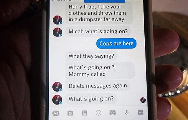 micah cops arrive