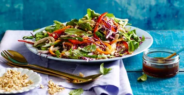 Raw Pad Thai Zoodle Salad
