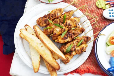 Spiced Chicken Skewers