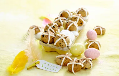 Hot Cross Bun Biscuits