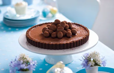 Chocolate Easter Tart