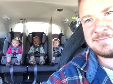 This dad of triplets has genius idea to prevent kids fighting