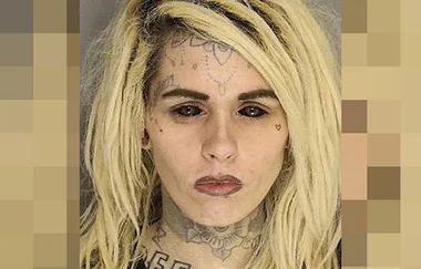 Woman’s mugshot goes viral for terrifying reason