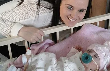 Doctors gave this baby 0-1 percent chance of survival