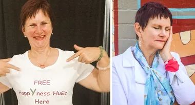 How to hug YOURSELF!