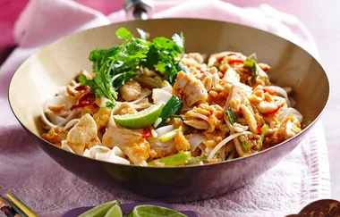 Chicken pad Thai