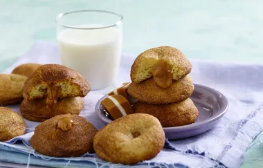 Caramel-stuffed Snickerdoodles