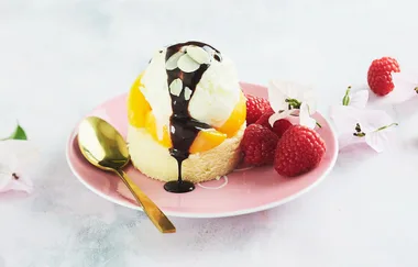 Peach Melba