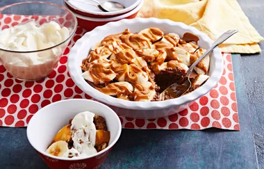 Chocolate banana pudding