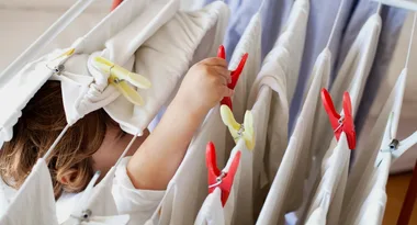 Why you should NEVER dry your clothes inside during winter