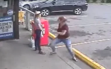 Shocking video shows girl, 12, punched in the face by woman for talking to her boyfriend