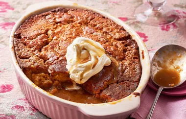 Butterscotch self-saucing pudding