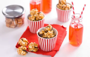 Fruit &  nut caramel popcorn