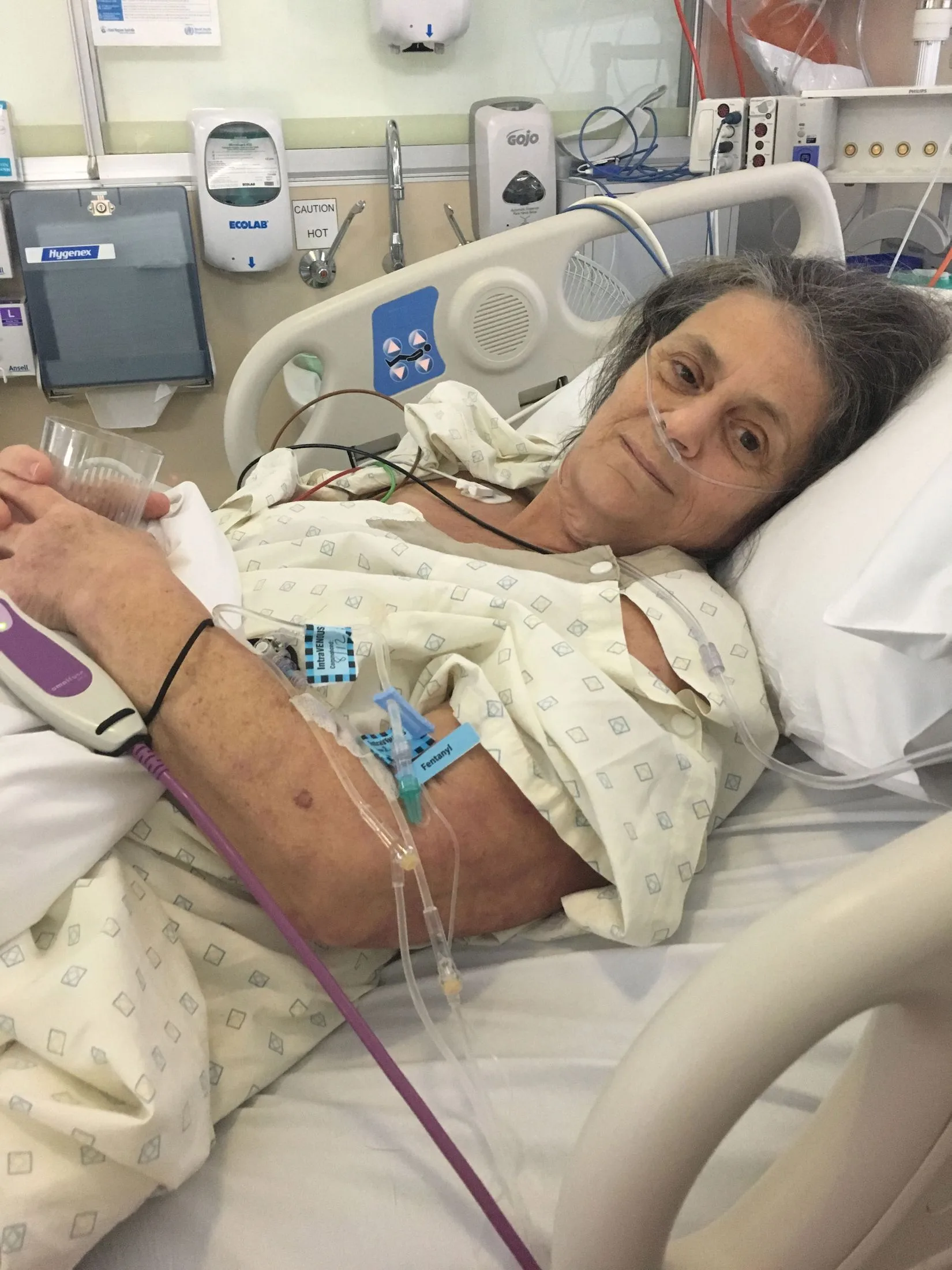 Pamela Kilah recovering in hospital
