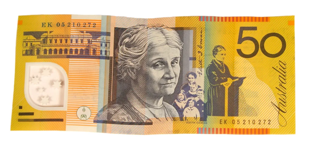 Australian 50 dollar note