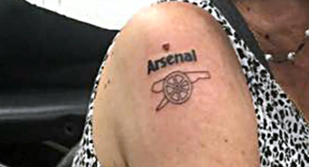 Arsenal superfan gran has tattoo at 81