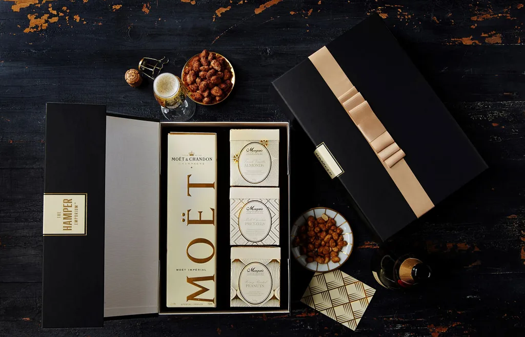 Moet gift hamper from The Gift Emporium