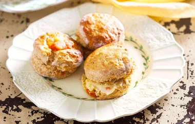 Pumpkin & ginger beer scones