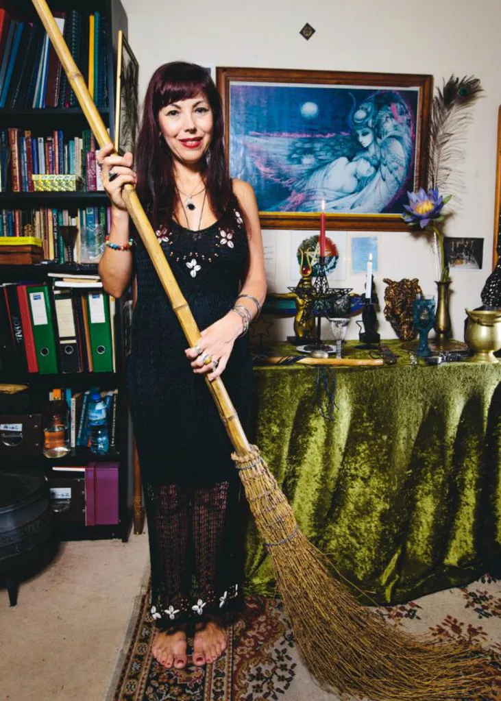 Mara Carter, a witch from Hornsby, has a broomstick