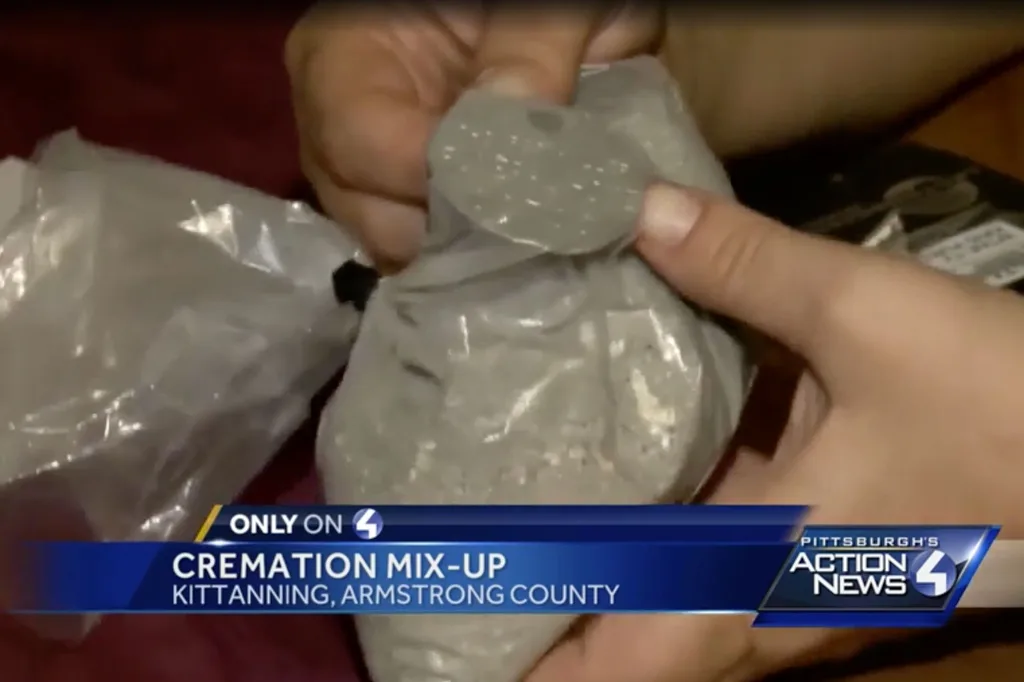Mum finds baby's ashes are actually from a dog