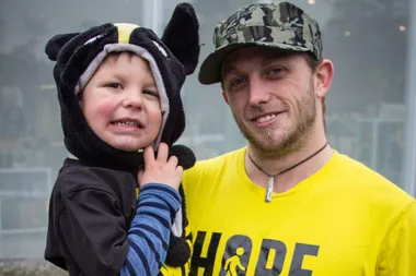 Dad’s battle with post-natal depression