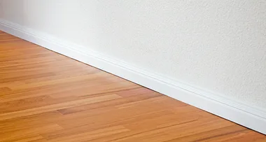 Clever tip for keeping your skirting boards dust free