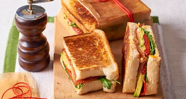 Spicy chorizo and avocado toasties